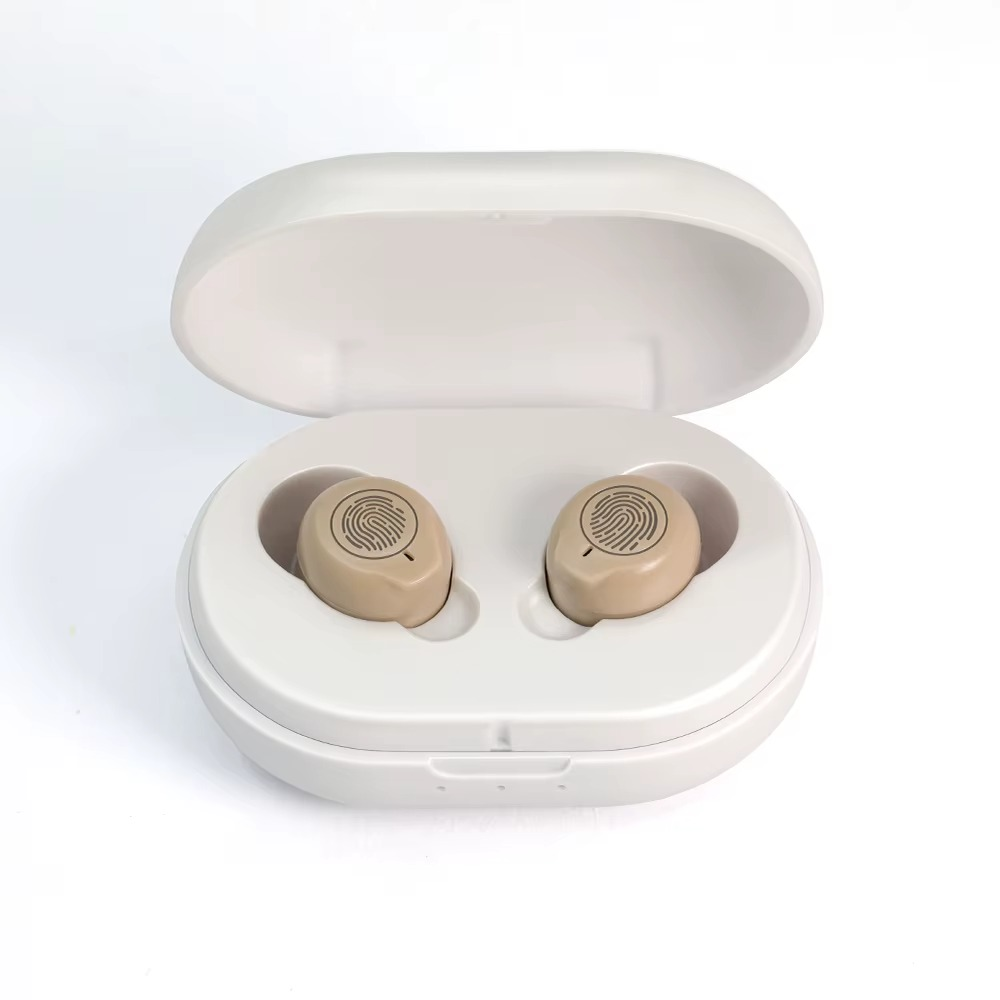 Audífonos Recargables con Control Táctil para Personas Mayores